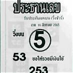 หวยไทย16/8/65